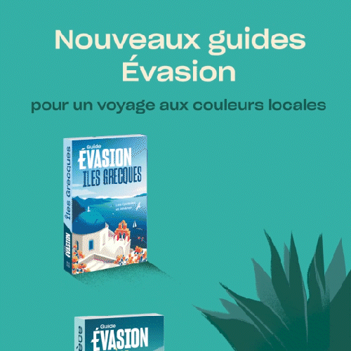 Hachette - Guide évasion - animation par Capucine Bertin