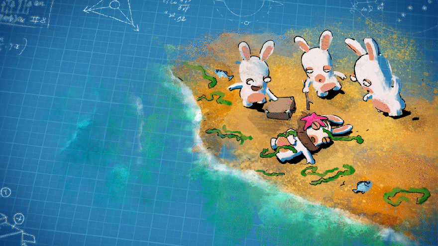 Ubisoft - Lapin crétins : Générique - animation par Capucine Bertin