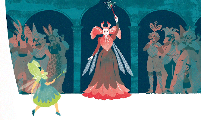 La belle aux bois dormant sorciere