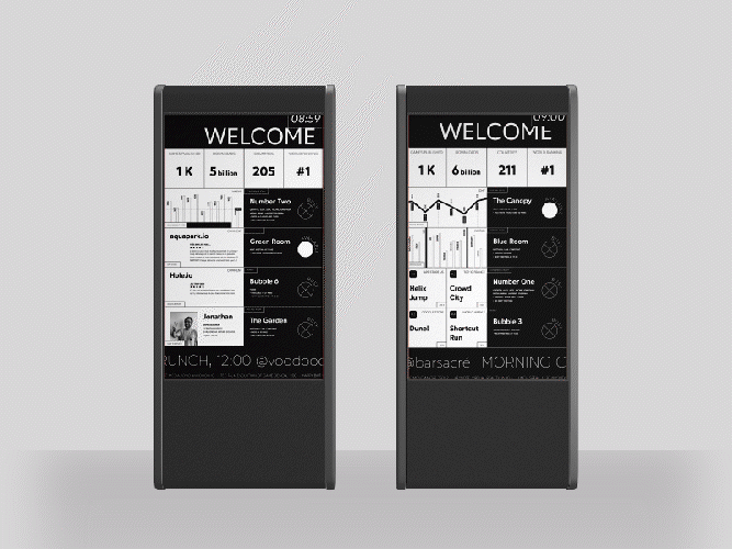 Voodoo - design animé scénographie image MockUp info