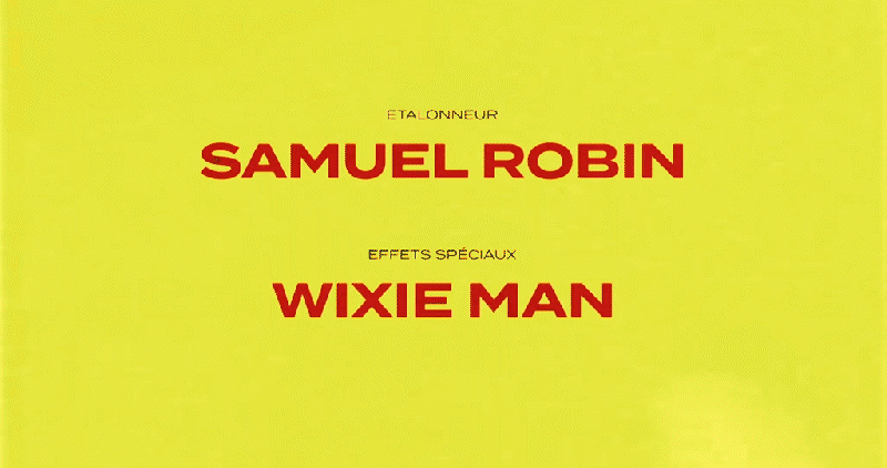 générique l'enclave, court métrage 5