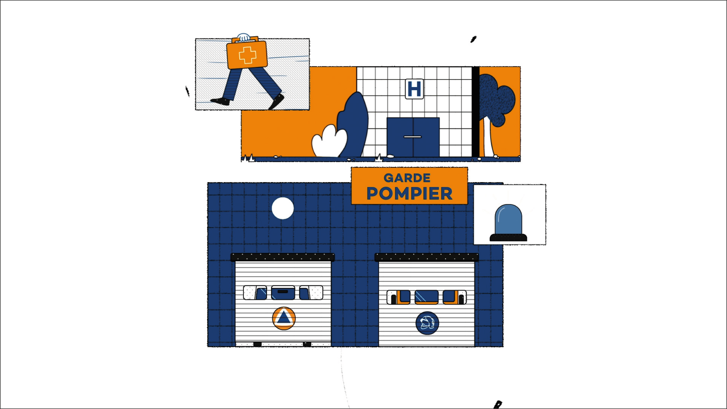 Protection civile de Paris l Rendre visibles des actions