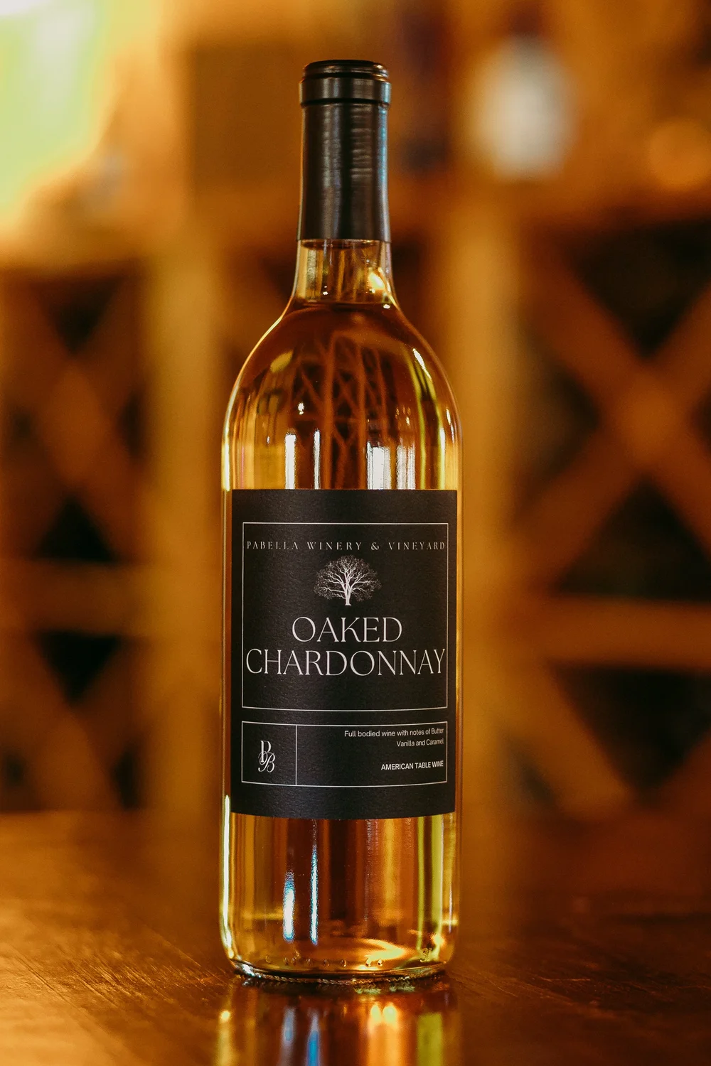 Oaked Chardonnay — Pabella Winery Vineyard
