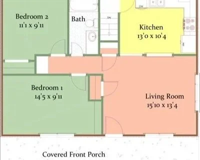 650 main level floor plan