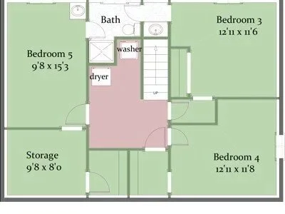 650 lower level floor plan