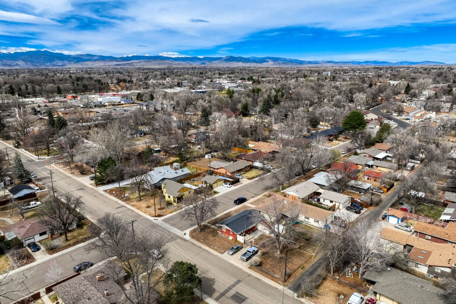 1117 Atwood St. aerial neighborhood