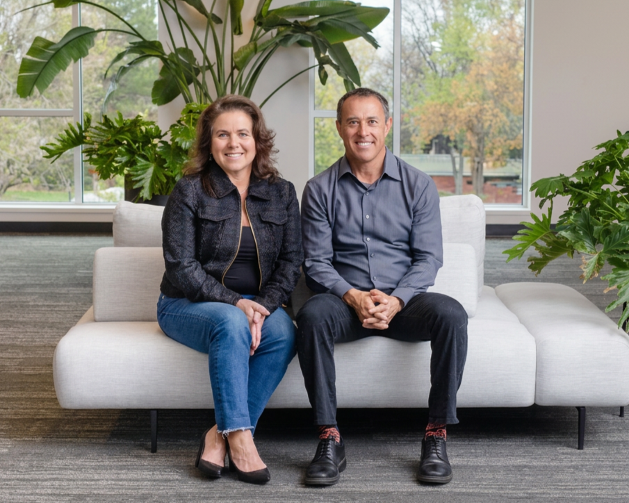Jennifer Fox and Tony Martinez