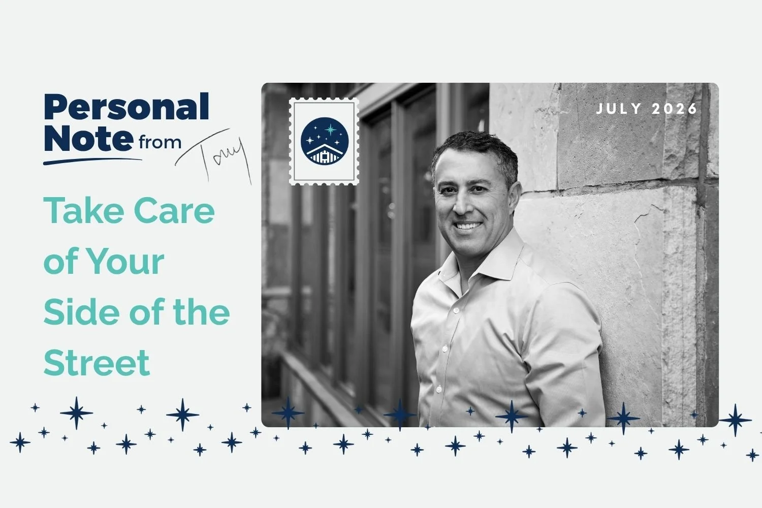 July personal note graphic