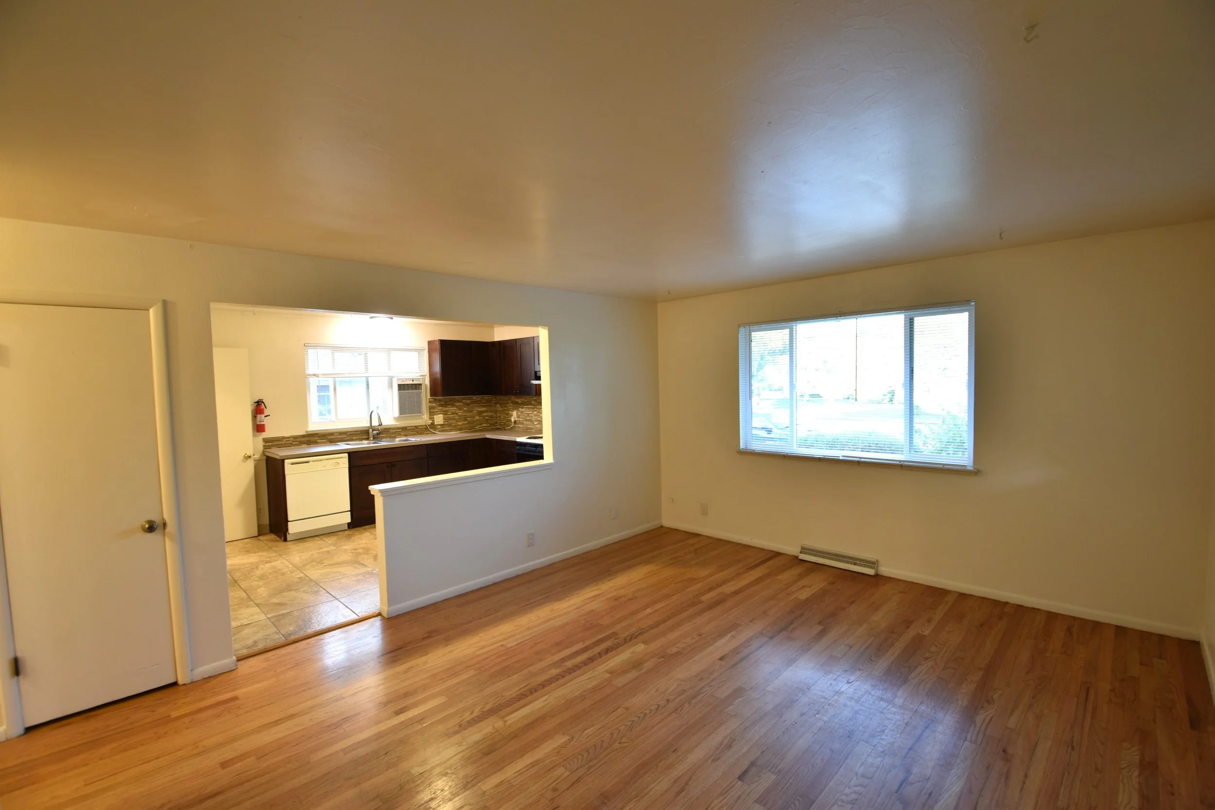 Inca Parkway kitchen and living areas