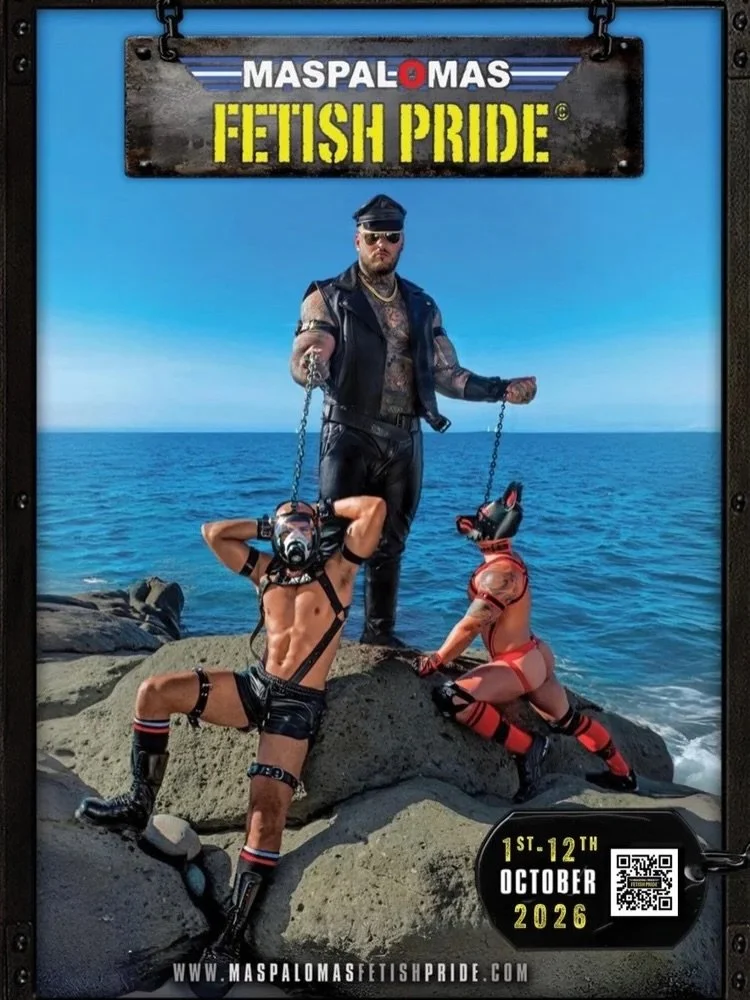 🖤🔥 Maspalomas Fetish Pride 🔥🖤
Leather, latex, rubber, gear, harnesses, masks, boots, confidence, freedom &mdash; and ZERO shame 😈✨
In Maspalomas, Fetish Pride isn&rsquo;t just an event &mdash; it&rsquo;s a statement.
A space where desire meets r