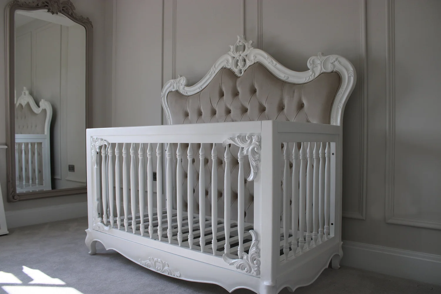 The Aspen Cot (Available for delivery Jan 2026) — Warwickshire Cot