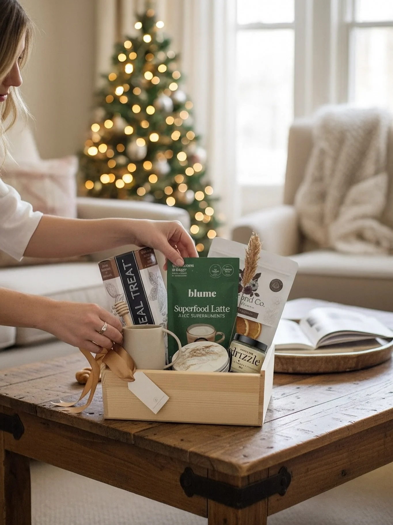 Another best seller, back and better than ever ✨

Meet the Holiday Spice &amp; Sugar Box, a warm embrace wrapped in ribbon. Crafted for slow mornings, soft blankets and the cozy magic that makes this season glow.

Inside are sweet comforts and soothi