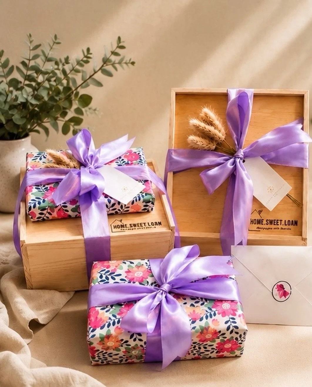 We know, we know&hellip; it&rsquo;s been a minute since the gift boxes made an appearance.

But LOOK at these. 💜

Custom engraved. Hand wrapped. Made for one of our favourite clients.

Seeing these has us thinking&hellip;

Should we bring back the g