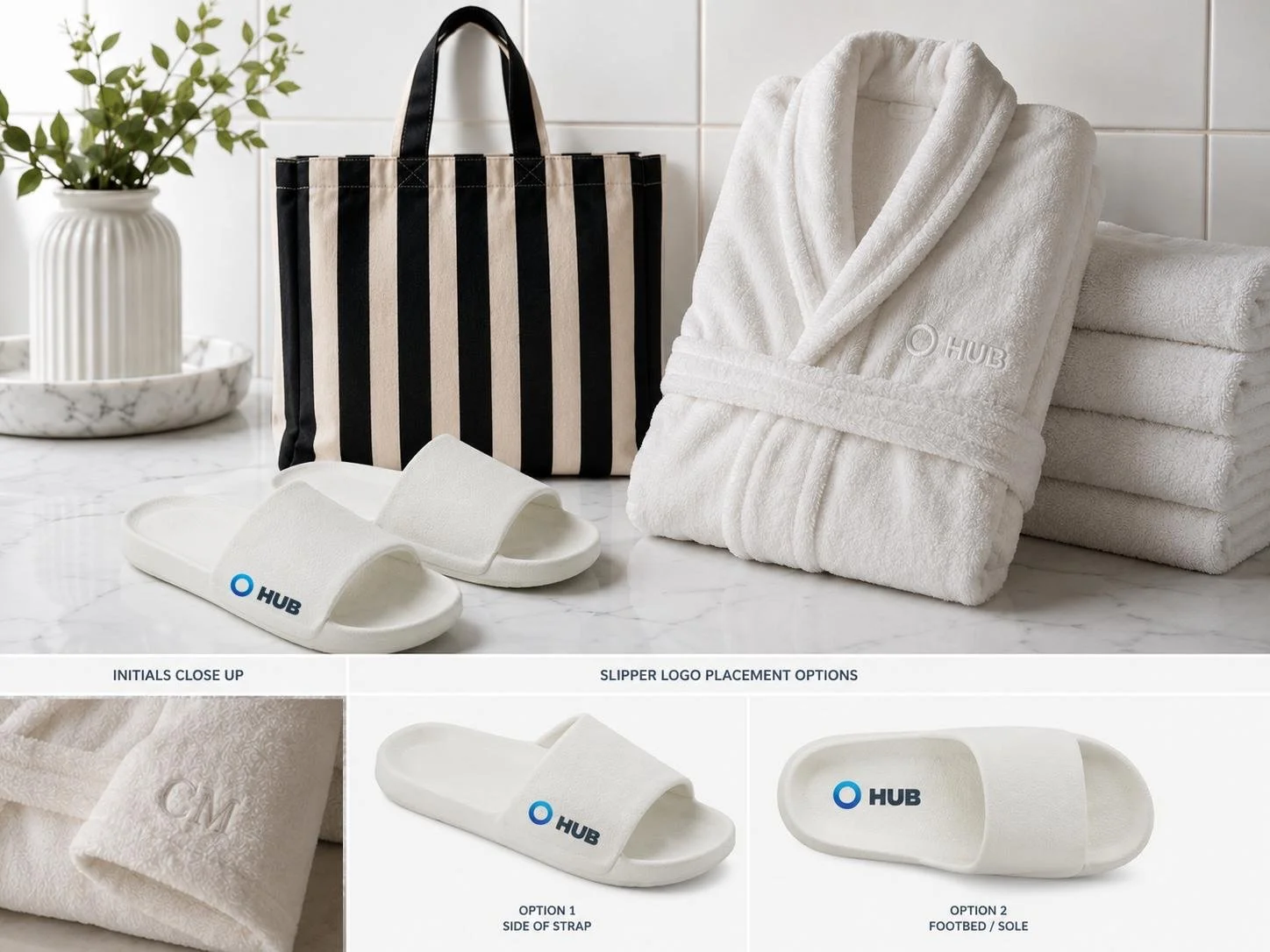 Executive gifting isn&rsquo;t a gift bag. It&rsquo;s a mood.

For HUB International&rsquo;s leadership retreat in Montana, we designed around the itinerary, not a catalog.

Cold plunge mornings &rarr; custom HUB slides
Cozy mountain downtime &rarr; p