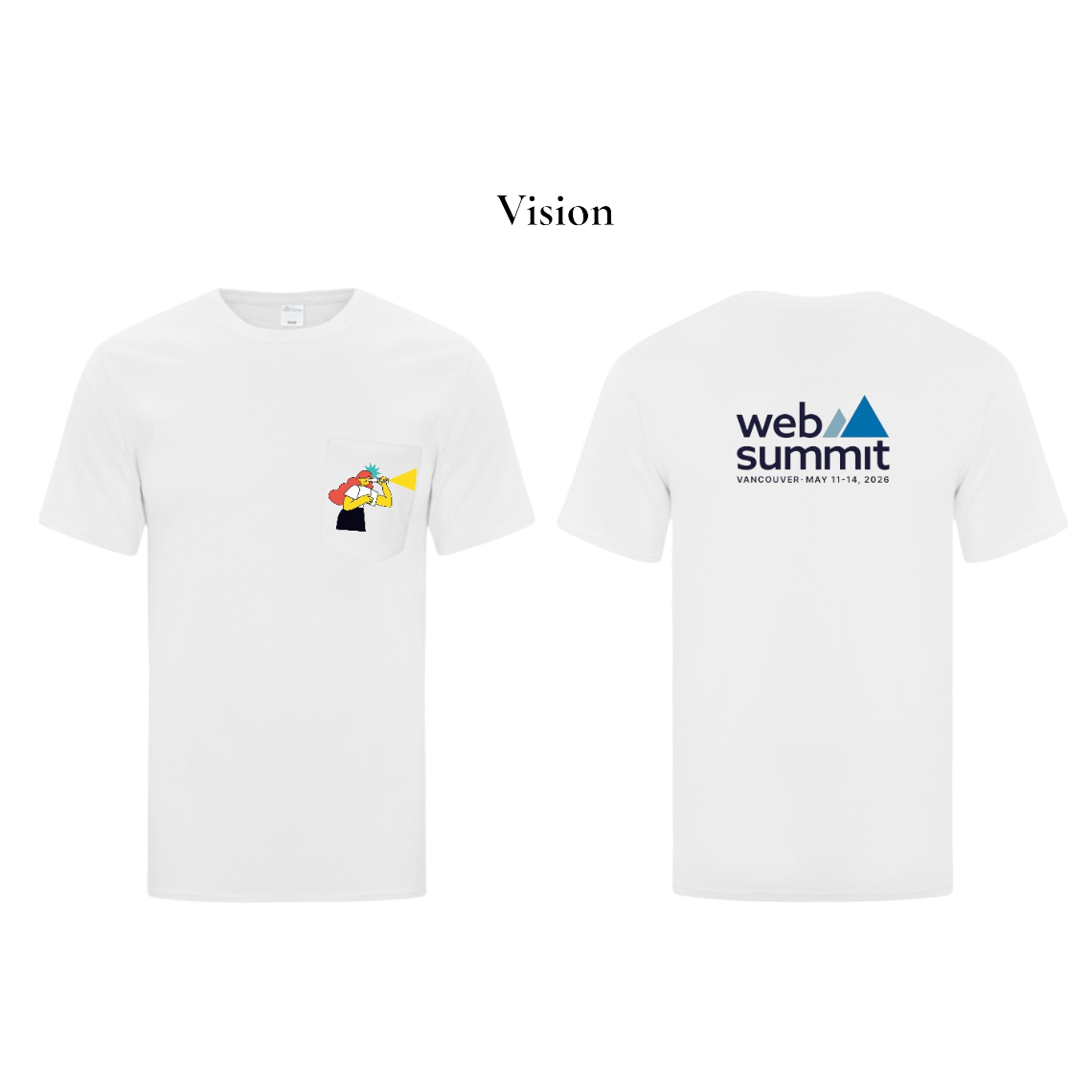 Web Summit Vancouver 2026 Official Pocket T-Shirt