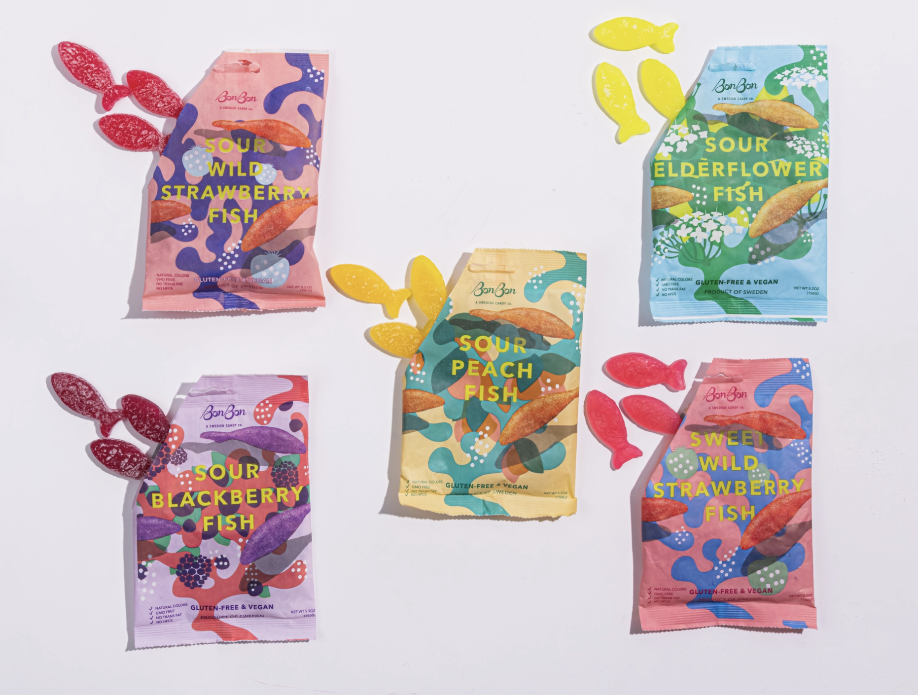 Sour Fish - Swedish Candy (5.2oz)