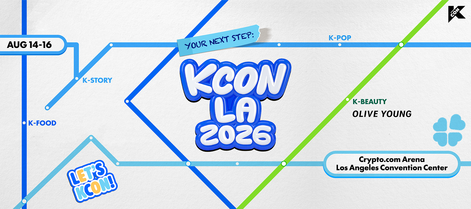 KCON LA 2026 To Bring Diverse K-Lifestyle Experiences to Crypto.Com Arena, Los Angeles Convention Center, Aug 14-16