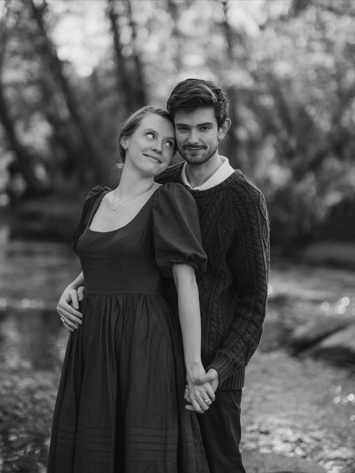 today&rsquo;s these two&rsquo;s wedding day, so that seems like a perfect excuse to re-share their dreamy engagement session by the river from last fall 🧡