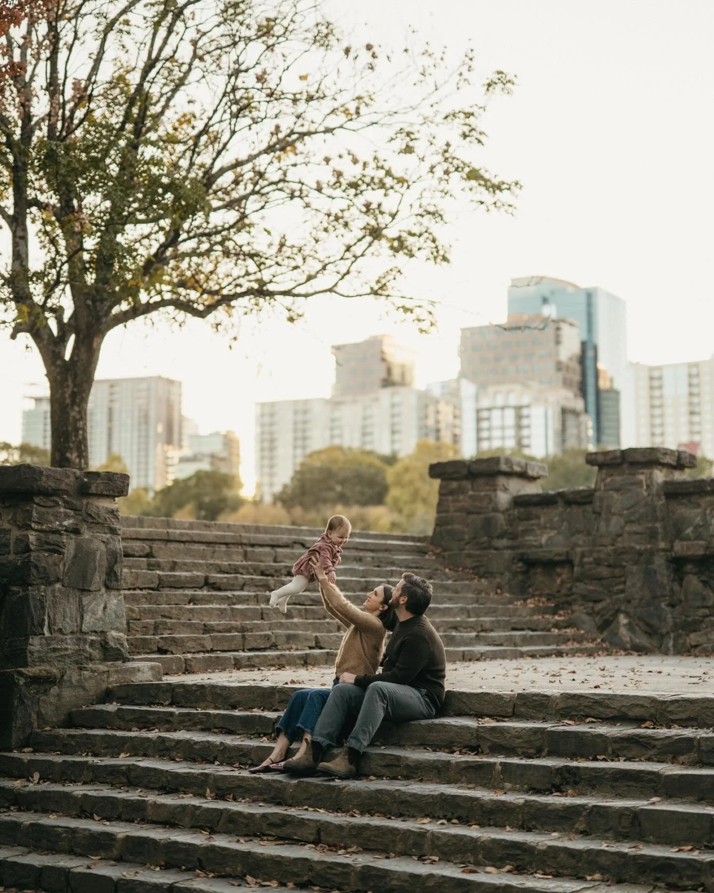 I loved this sweet little family session in piedmont park 🤍