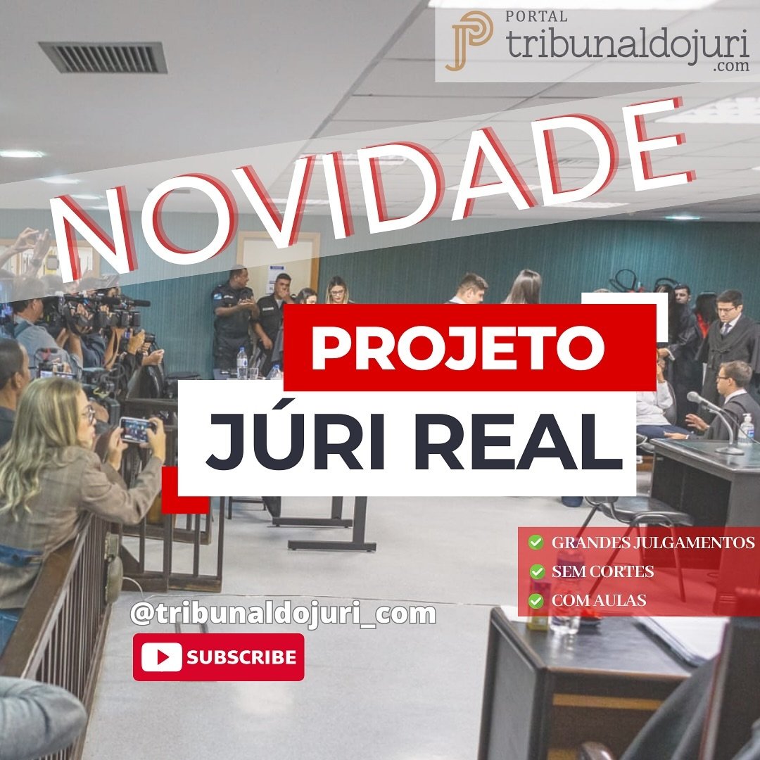 Um projeto que envolve a equipe do Portal Tribunaldojuri.com e da P&oacute;s-gradua&ccedil;&atilde;o em Tribunal do J&uacute;ri do @cursocei 
Um projeto que vai auxiliar os profissionais a atuar no j&uacute;ri, sem palha&ccedil;adas, sem confus&otild