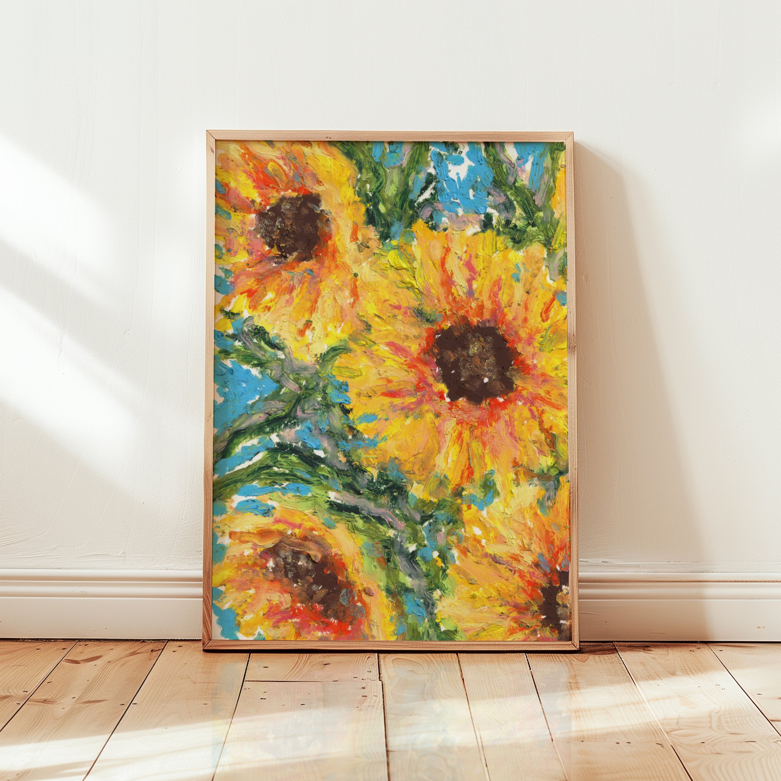 Floor Frame - Abstract Sunflowers.jpg