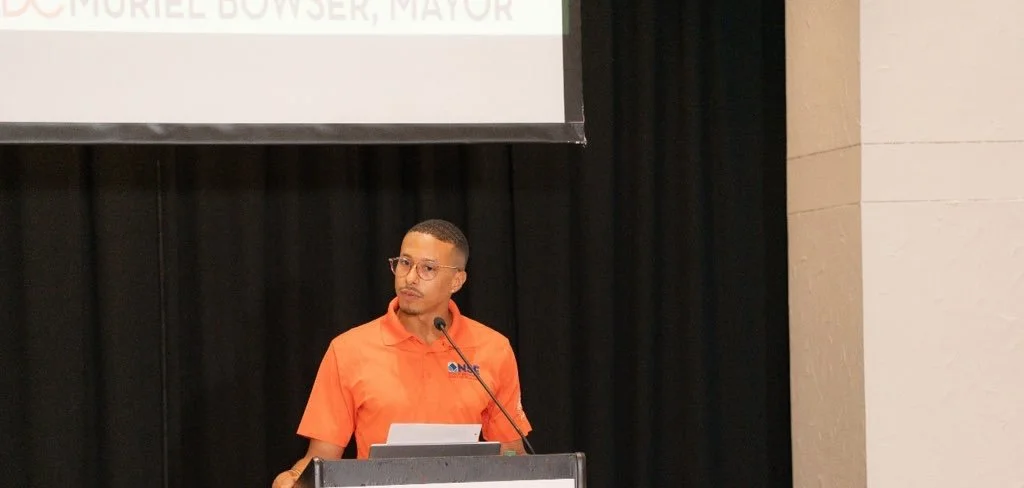 Stephon Bradberry speaking and leading a workshop