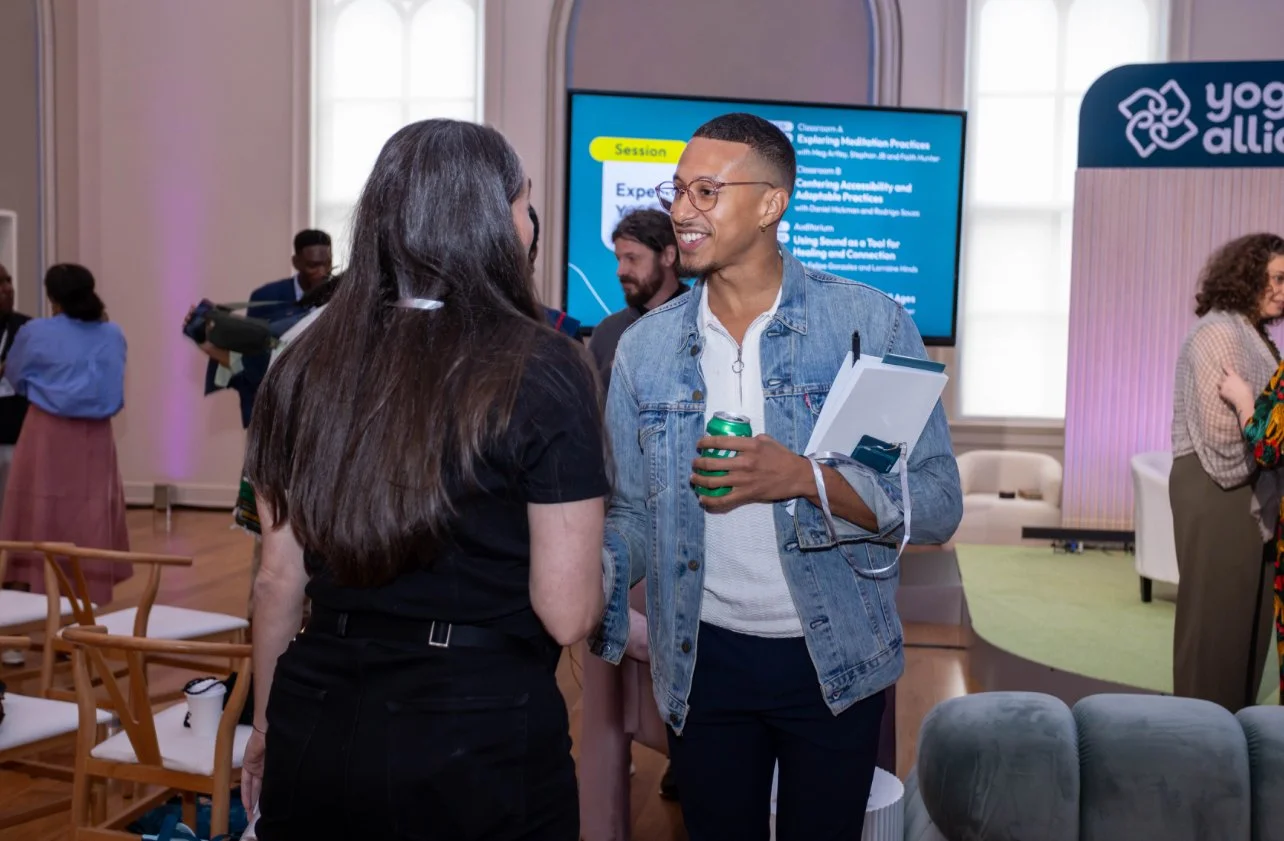 Stephon Bradberry in community with a partner organization