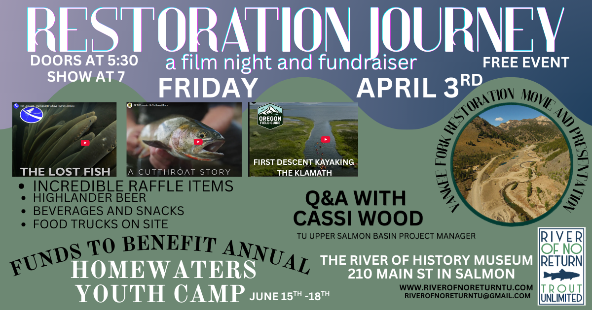Restoration Journey Film Night and Fundraiser 