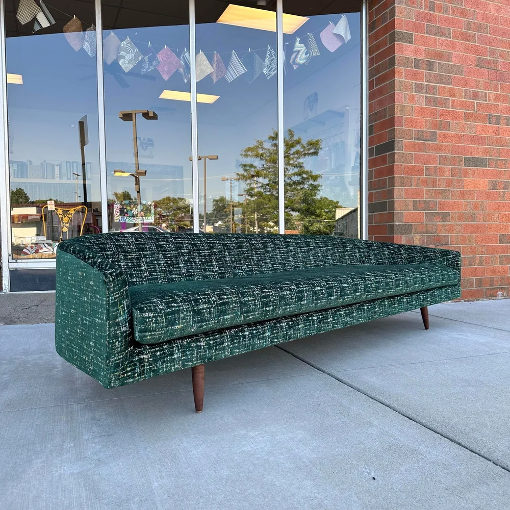 Reupholstered Adrian Pearsall Cloud Sofa Craft Associates — Main