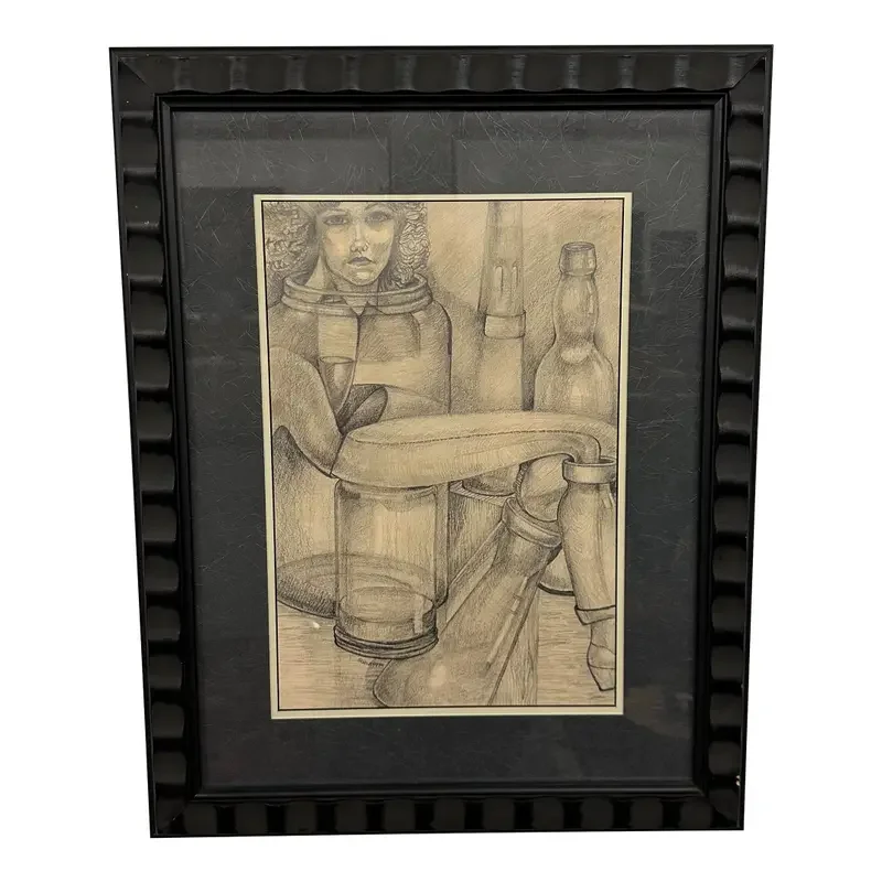 mid-20th-century-framed-pencil-drawing-by-h-norman-schnepf-8511.webp