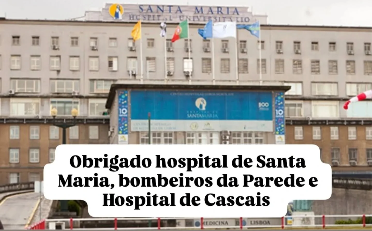 No dia 9 de janeiro na v&eacute;spera do nosso Eduardo das Conquilhas fazer 61 anos a nossa matriarca D Margarita sofreu um AVC. Os bombeiros da Parede e o INEM foram super r&aacute;pidos e levaram a nossa m&atilde;e para o hospital de Santa Maria qu