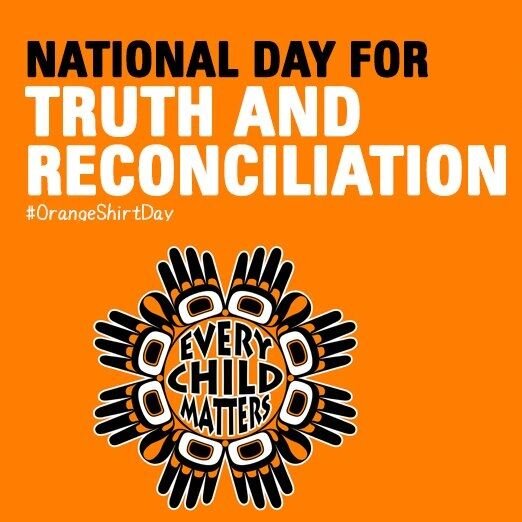 Today is National Day for Truth and Reconciliation - a day to honour the children who never returned home and Survivors of residential schools, as well as their families and communities. 🧡