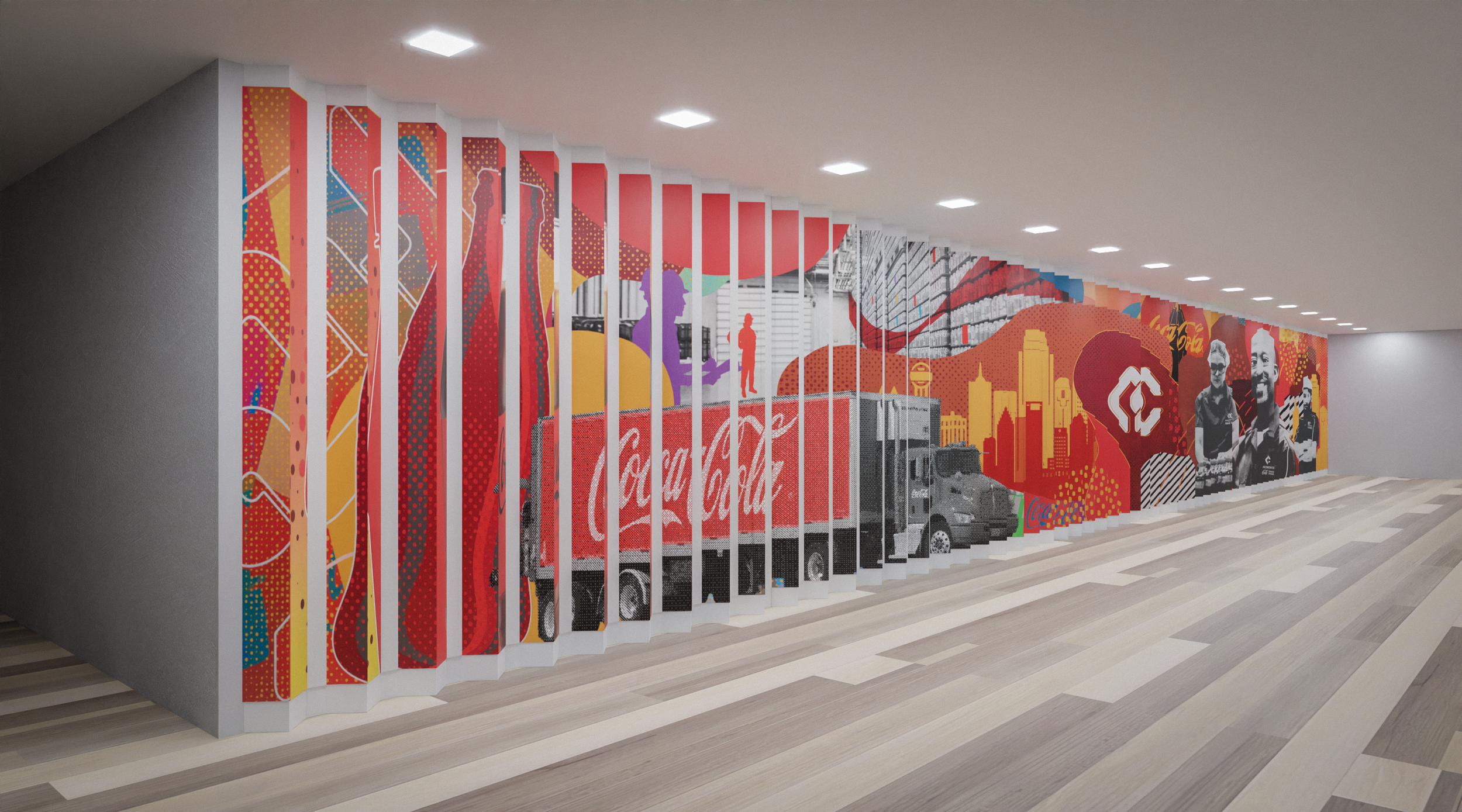 Coca-Cola Mural