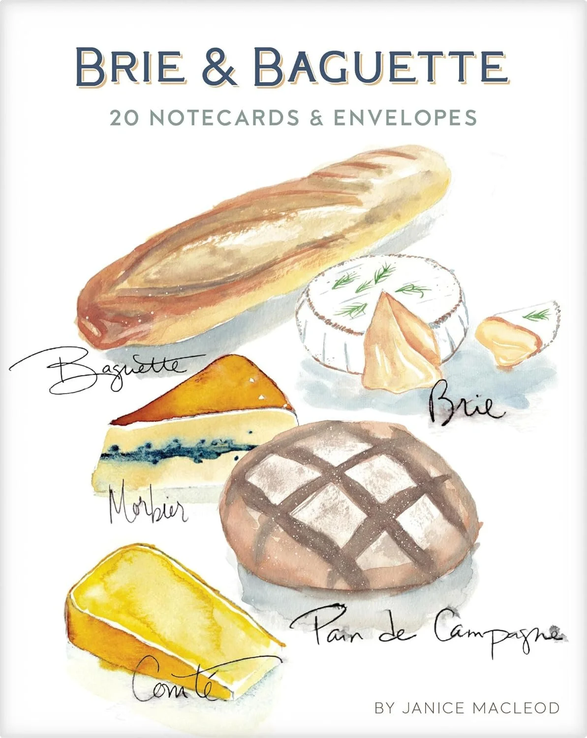 Brie and Baguette Notecard collection cover.jpg