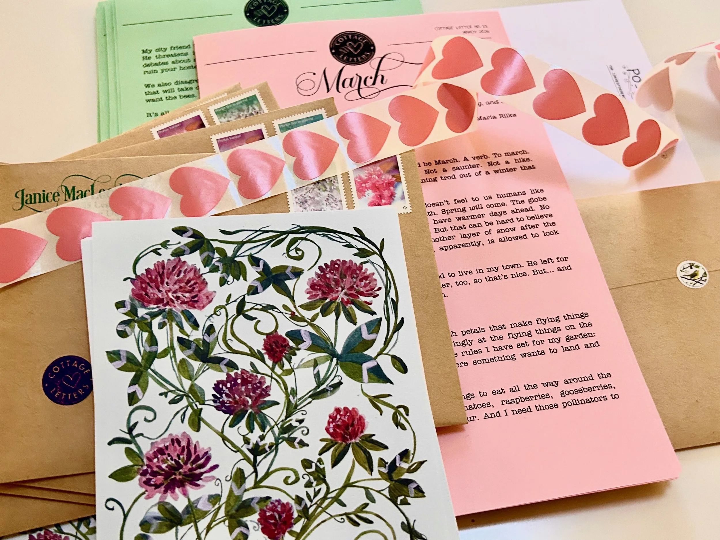 Cottage Letters Mail Club