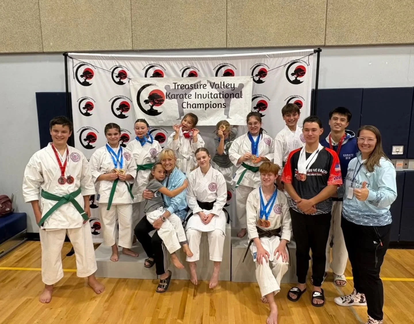 There is no comfort in growth. 😒
There is no growth in comfort.🤣

Idaho Martial Arts Tournament team strives for growth each and every day.

Congratulations. 

#idahomartialarts 
#cantmustdid 
#7summitsx70 
#karatelife