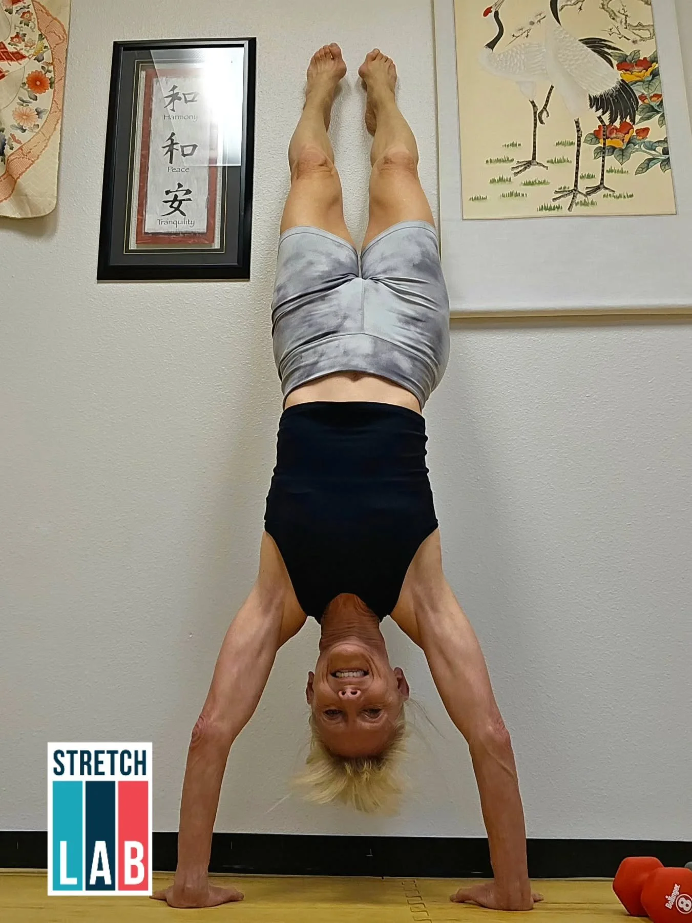 A handstand isn&rsquo;t just about balance&mdash;it&rsquo;s about mindset. The older we get, the more it becomes mental over physical, and that&rsquo;s something I&rsquo;ve learned through climbing. When you kick up into a handstand, it&rsquo;s shaky