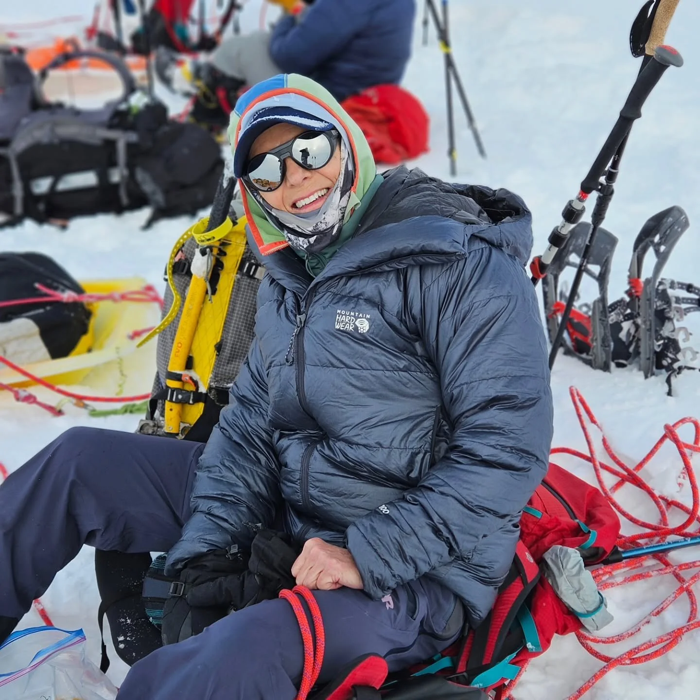 My second of the Seven Summits: Denali, Alaska 🏔️
6,190 meters (20,310 ft) ❄️

Summited June 2024 ⛰️

Denali is not just a climb&mdash;it&rsquo;s survival.
Heavy pack. Heavy sled. Endless snow and glacier.

Every step means pulling your world behind