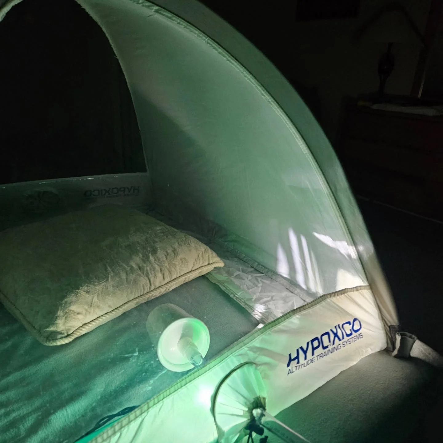 One year ago my life looked a little different.

For 8 weeks I slept in a Hypoxico altitude tent at home.

Over 300 hours of pre-acclimatization.
Preparing to climb Mount Everest meant rearranging life, work, and daily routines. Commitment to a goal 