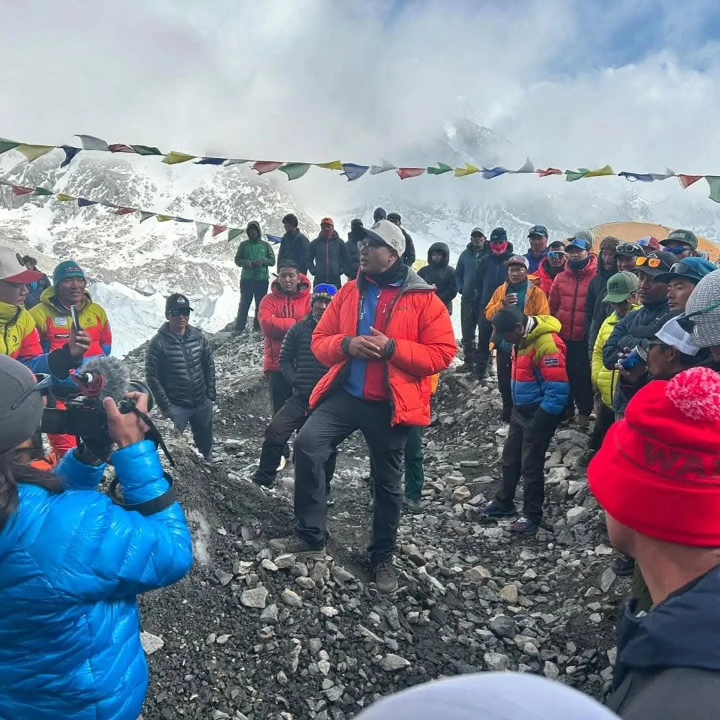 Update from Climbing The Seven Summits Expedition owner Mike Hammill on the status on the Khumbu Icefall. We will know more as this week unfolds.🙏
 _____________

Yesterday we held a meeting here at Everest base camp with leaders from all the variou