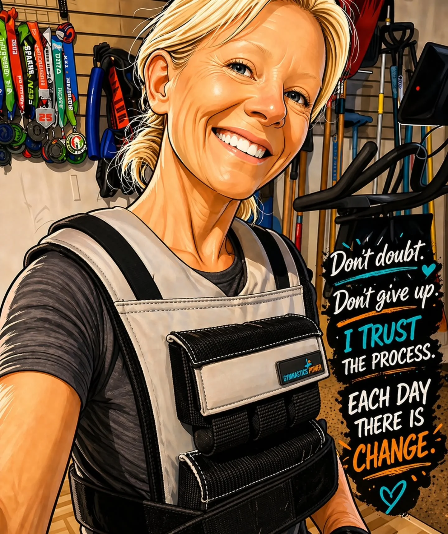 Don&rsquo;t doubt. 💭

Don&rsquo;t give up. 💥

Some days it feels like I&rsquo;m not progressing at all. 😔

But I trust the process. 🙏

Mont Blanc is next. 🏔️ And every step I take with a weighted vest 🎒, every climb, every early morning 🌄&hell