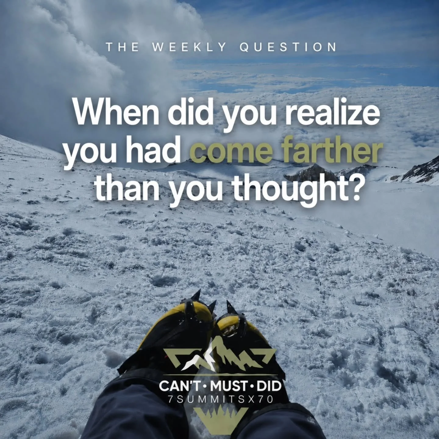 Sometimes we become so focused on how far we still have to go that we forget to look back.

Growth often happens quietly, one decision, one challenge, and one small step at a time.

Then one day, we pause and realize we are stronger, braver, and fart