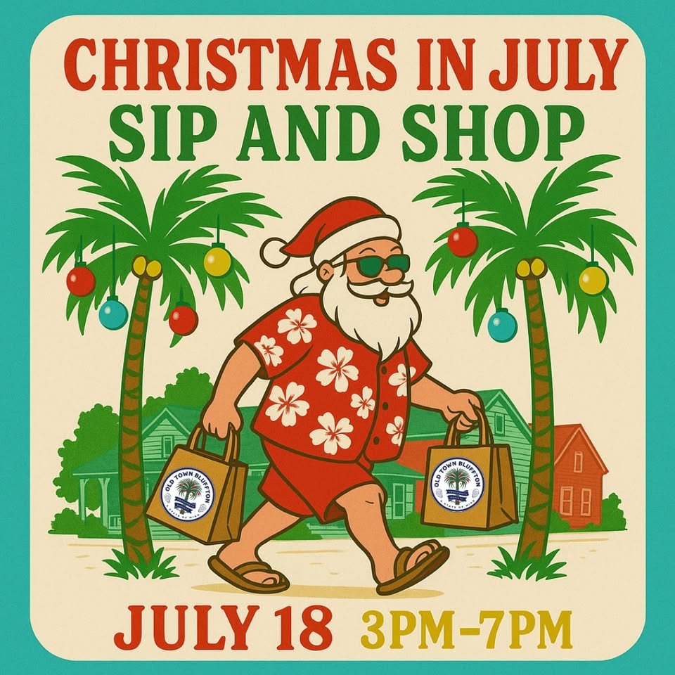 Christmas in July Sip & Shop