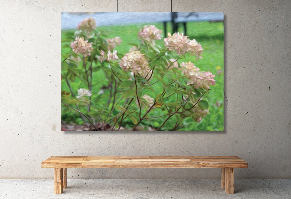 Nature-based resonant artwork with soft greens and golds promoting emotional clarity