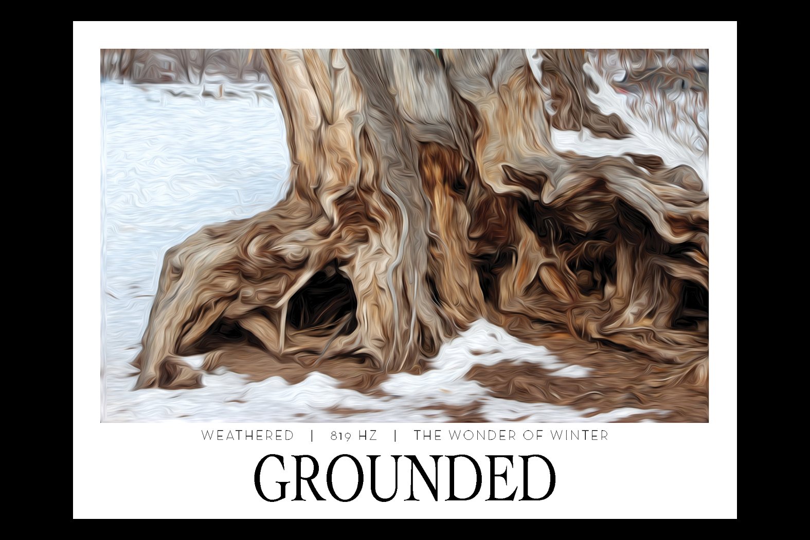 GROUNDED. 819 HZ. Frequency Anchor