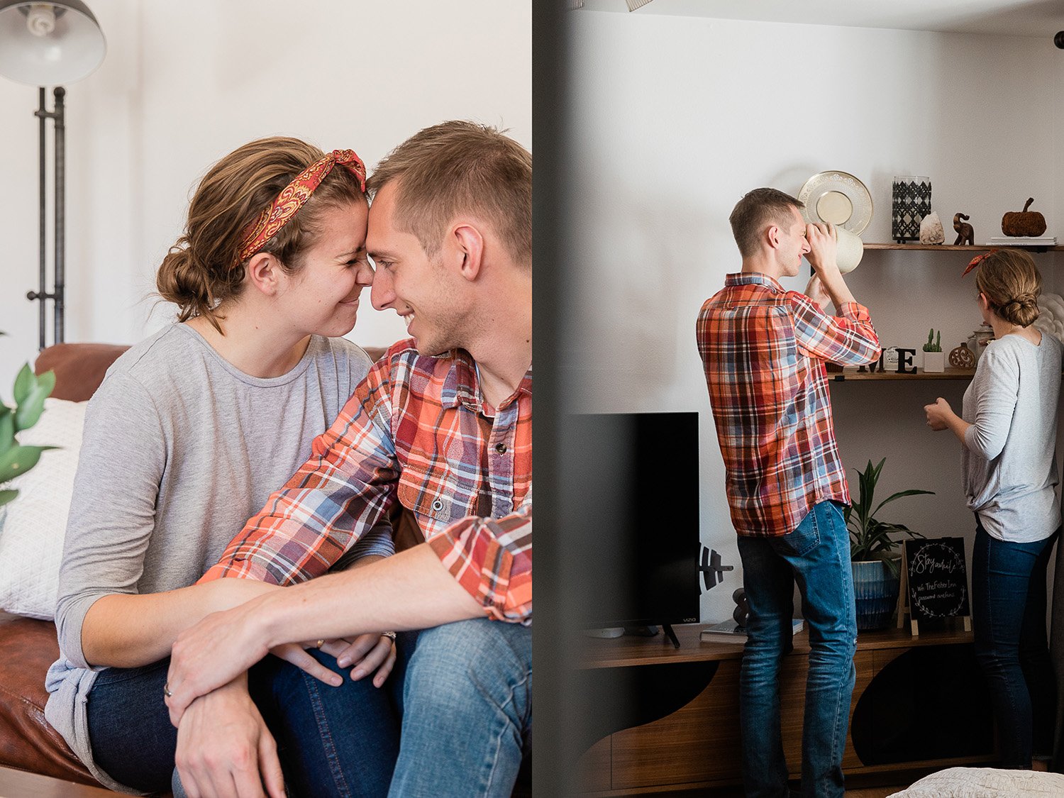 Cozy Couples Portrait Session with Mary and AJ