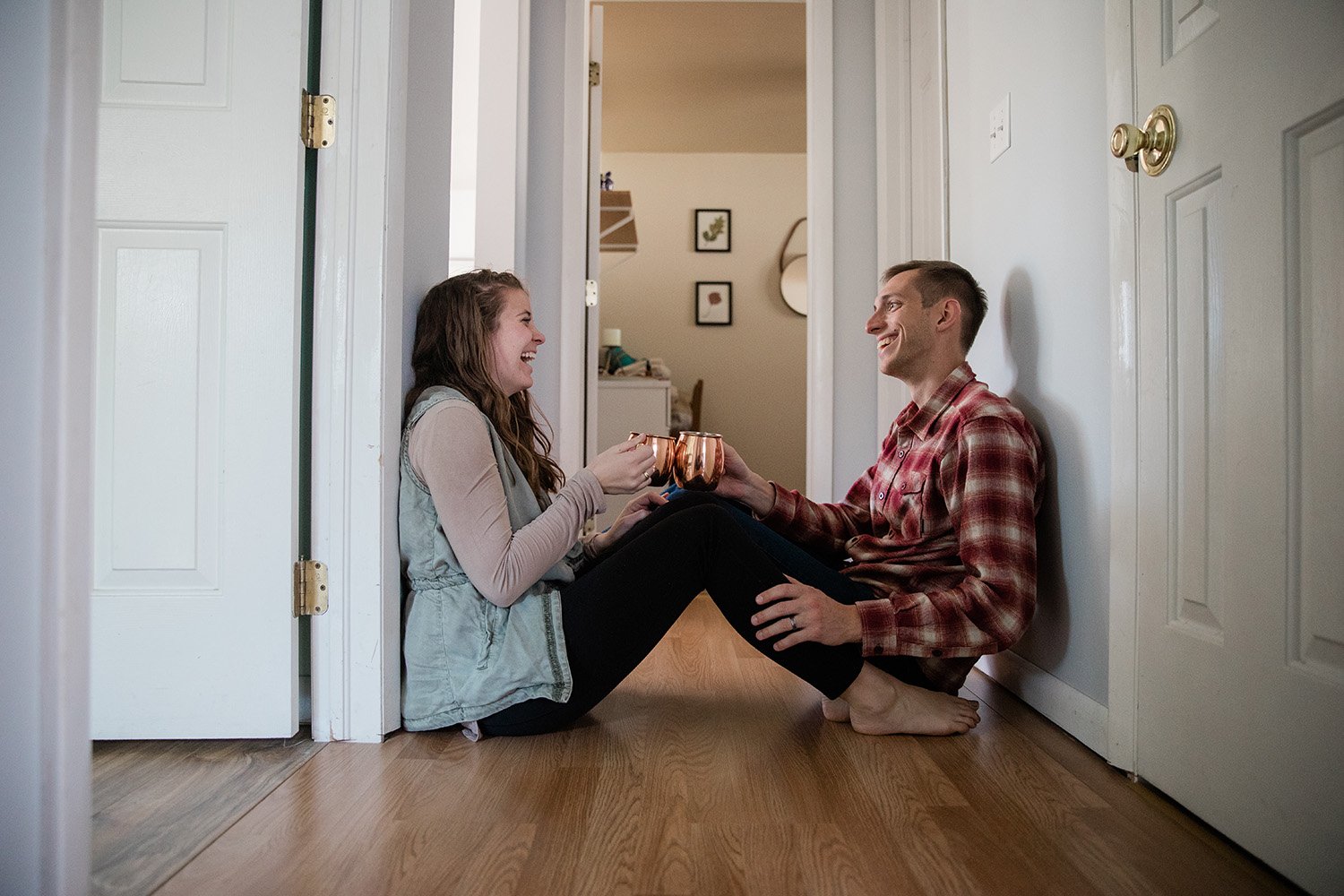 Cozy Couples Portrait Session Moscow Mules