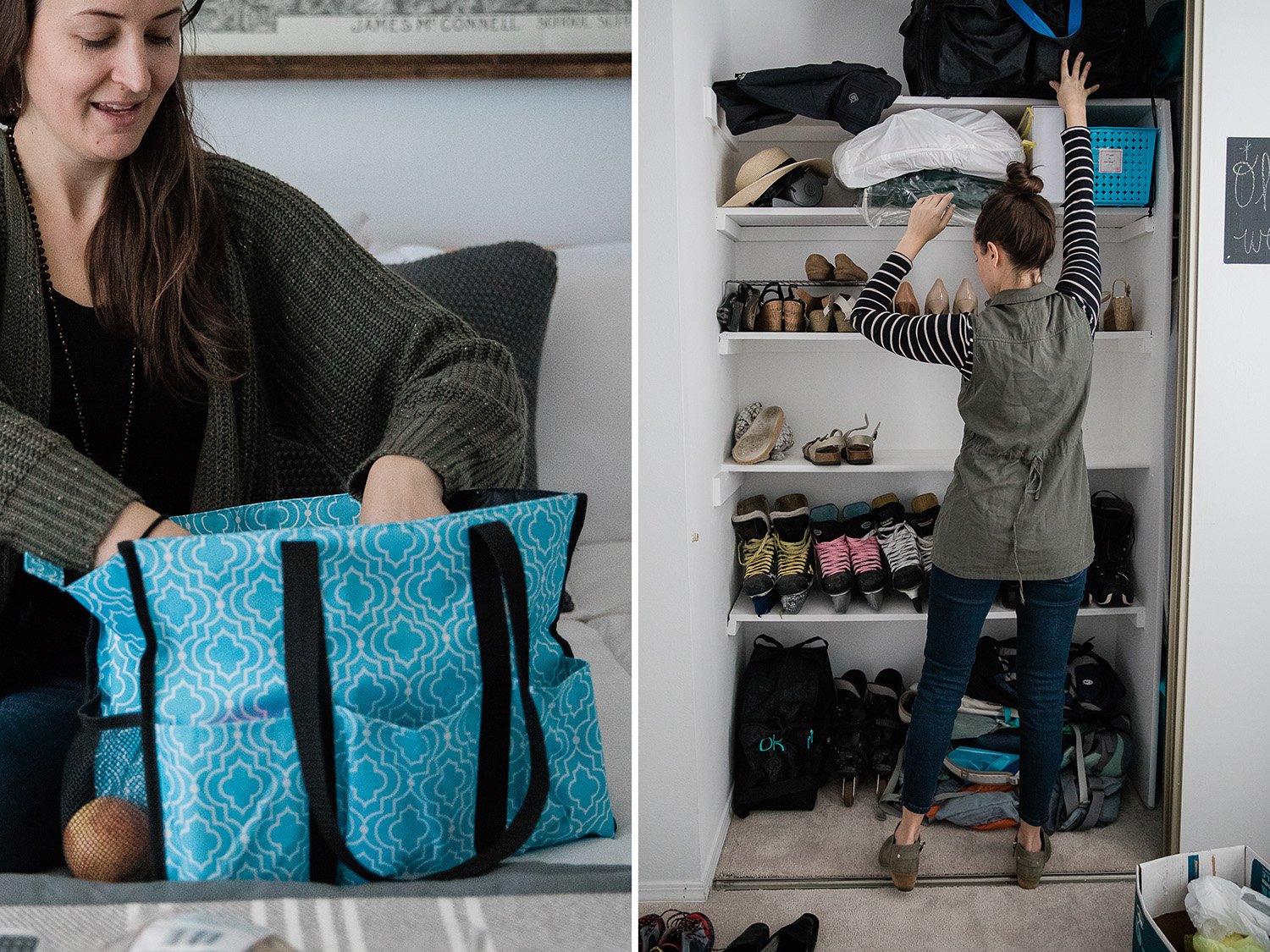 Small Business Portrait Session Demessify's magic bag