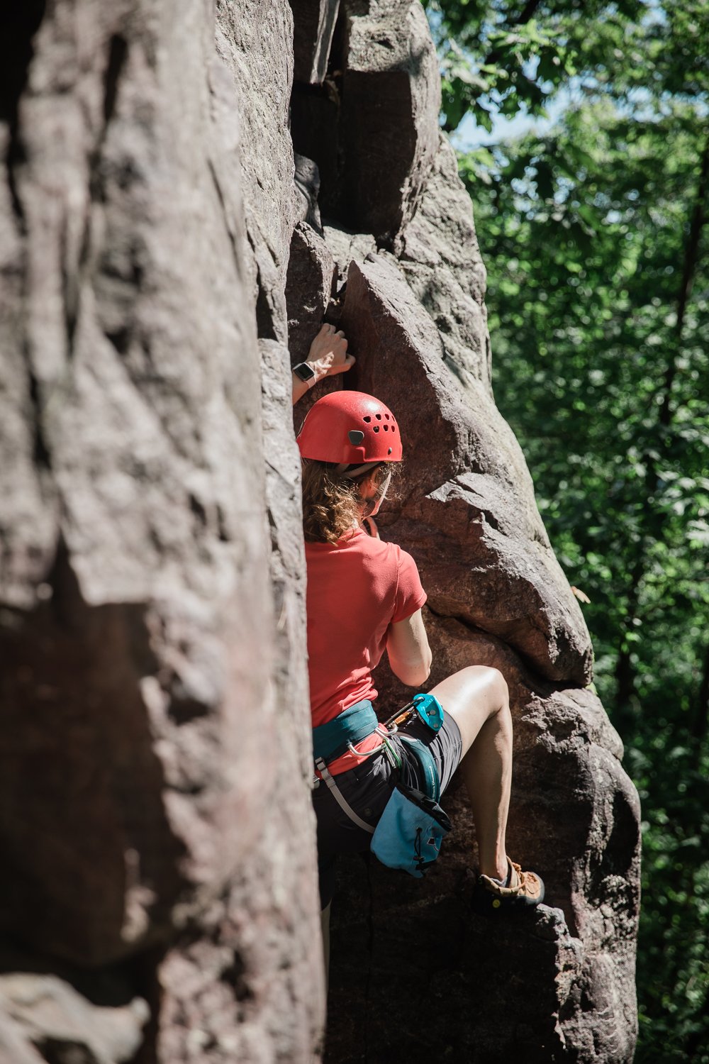 roup Climbing at Devils Lake State Park