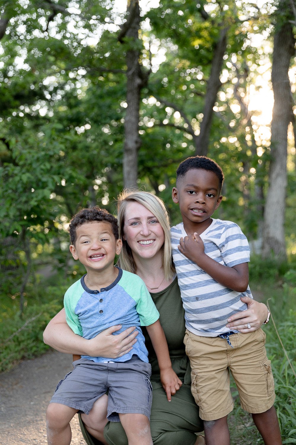 Family Photos at Devils Lake State park